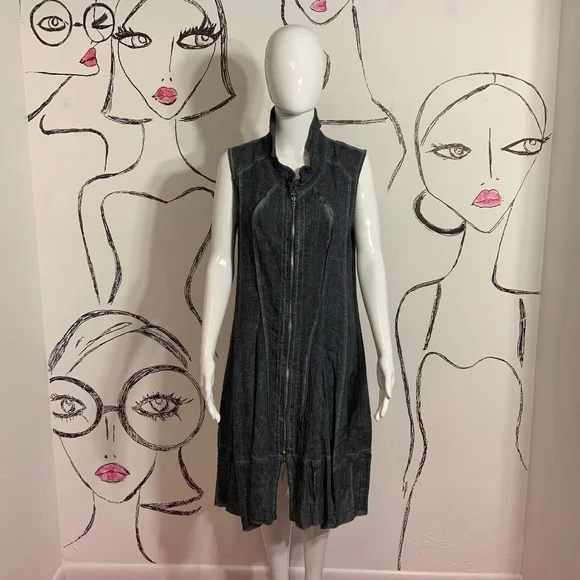 onz linen dress Onz inizio oizini linen